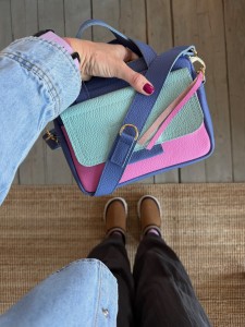 Bigger Pocket Cobalt + Bubble Gum + Aqua