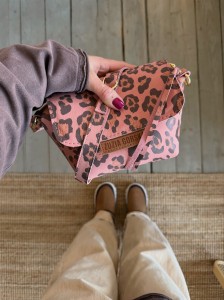 Mini Lola Leopard IV Pink Nubuck