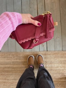 Mini Lola Two Wavy Cranberry + Shamal