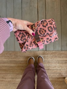 Mobiler Leopard IV Pink Nubuck