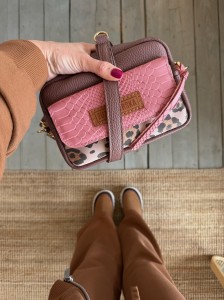 Traveller 2 v. classic Balsamic + Korodo Pink + Leopard IV Cream Nubuck