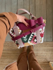 Lola Fabric Aztec + Bow