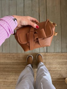 Mini Lola Bow Walnut