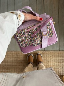 Bigger Pocket Lila + Floral + Heather 