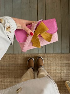 Mobiler Bow Pale Pink + Bubble Gum + Honey