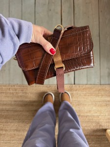 Mobiler Twotone Brown Croco