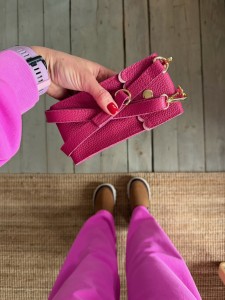 Phone Case Two Wavy Maxi Fuchsia