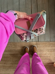 Mid Lola Full Cielo + Korodo Pink + Leopard IV Cream Nubuck