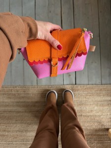 Mini Lola Two Wavy Orange + Red + Bubble Gum