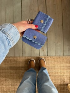Headphone Case + Card Holder Cobalt