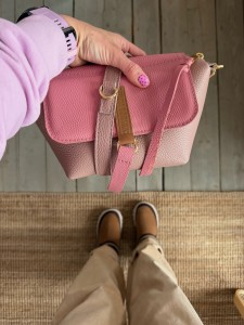 Mid Lola Nude + Pink Bubbles