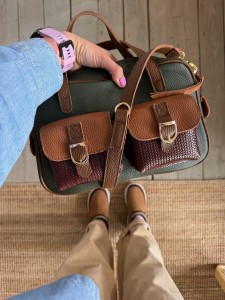 2000 Cargo Dark Green + Lazy Braided Dark Brown + Toffee