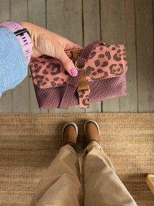 Mobiler Korodo Brownrose + Leopard IV Pink Nubuck