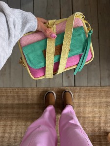 Traveller 2 v. classic Canarino + Pale Pink + Bubble Pink + Mint Bubbles