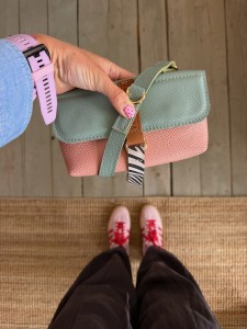 Mobiler Blush + Zebra Nubuck + Sage 