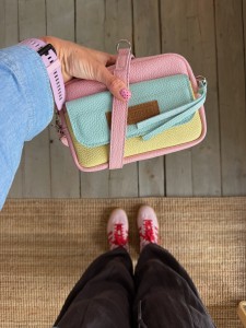 Traveller 2 v. classic Pale Pink + Aqua + Canarino 