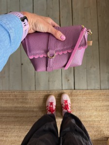 Mini Lola Two Wavy Heather + Bubble Gum 