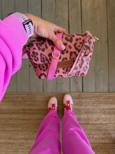 Mini Lola Leopard IV Pink Nubuck + Bubble Gum Ready to Go! 