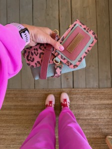 Mobiler Cielo + Leopard IV Pink Nubuck + Shamal + Wallet