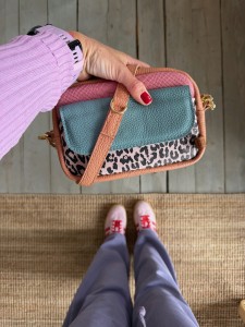 Traveller 2 v. classic Salmon + Pink Korodo + Leopard I Nubuck