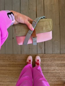 Mobiler Pale Pink + Cielo + Olive Croco II Nubuck