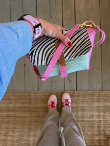 Mid Lola Full Bubble Gum + Aqua + Zebra Nubuck
