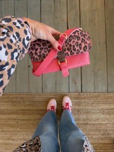 Mobiler Candy Pink + Leopard III Pink Nubuck