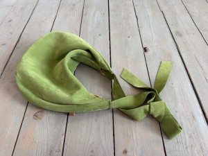 Knot Hobo Zip Aloe Suede