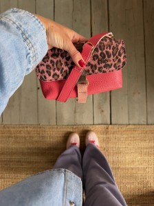 Mobiler Candy Pink + Leopard III Pink Nubuck