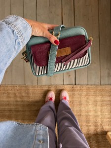 Traveller 2 v. classic Ocean + Dark Cranberry + Zebra Nubuck