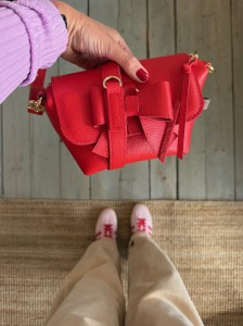 Mini Lola Bow Red