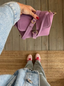 Mini Lola Lila Suede