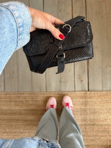 Mobiler Korodo Black + Leopard I Black Nubuck