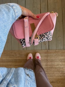 Mid Lola Full Pale Pink + Korodo Pink + Leopard I White Nubuck
