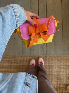 Mini Lola Bow Bubble Gum + Orange + Banana