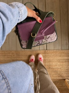 Bigger Pocket Dark Green + Amethyst + Pale Snake Ready to Go! 