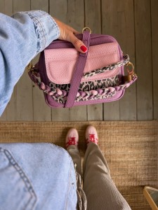 Pocketer Heather + Pale Pink + Leopard I White Nubuck Ready to Go! 