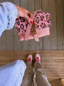 Mid Mobiler Blush + Leopard IV Pink Nubuck Ready to Go! 