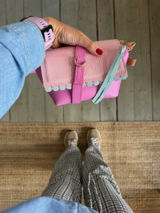 Mini Lola Two Wavy Bubble Gum + Aqua + Pale Pink 