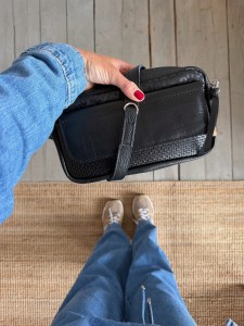 Long Travel'r Classic Black + Tiny Braided Black + Leopard I Black Nubuck 
