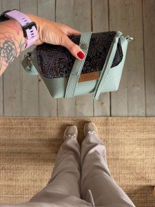 Mini Lola Cielo + Pastel Paisley Nubuck 