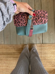 Mid Mobiler Ocean + Leopard III Pink Nubuck 