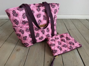 Boho Beach Bag Floral Ready to Go!