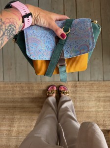 Mid Lola Full Emerald Suede + Corduroy Mustard + Paisley Blue Suede
