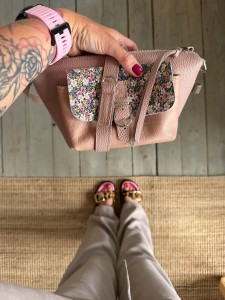 Mid Lola Pocket Nude + Floral + Crocs II Nude