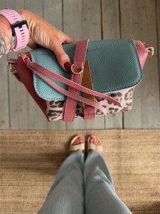 Mid Lola Full Shamal + Leopard IV Cream Nubuck + Ocean