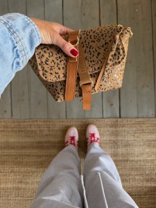 Mini Lola Leopard II Camel Suede Ready to Go!