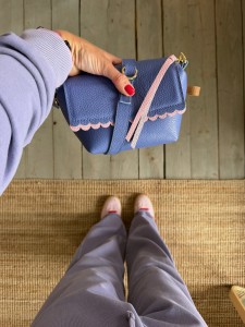 Mini Lola Two Wavy Cobalt + Pale Pink Ready to Go!