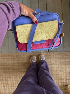 Mini Pocket Cobalt + Canarino + Fuchsia