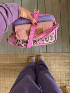 Traveller 2 v. classic Bubble Gum + Blush + Leopard IV Cream Nubuck